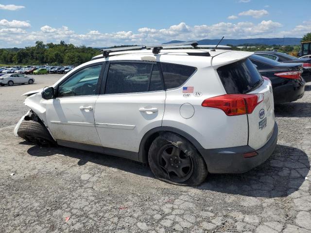 2T3BFREV3DW110798 - 2013 TOYOTA RAV4 LE WHITE photo 2