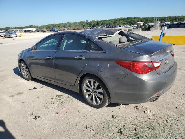 5NPEC4AC7CH389904 - 2012 HYUNDAI SONATA SE GRAY photo 2
