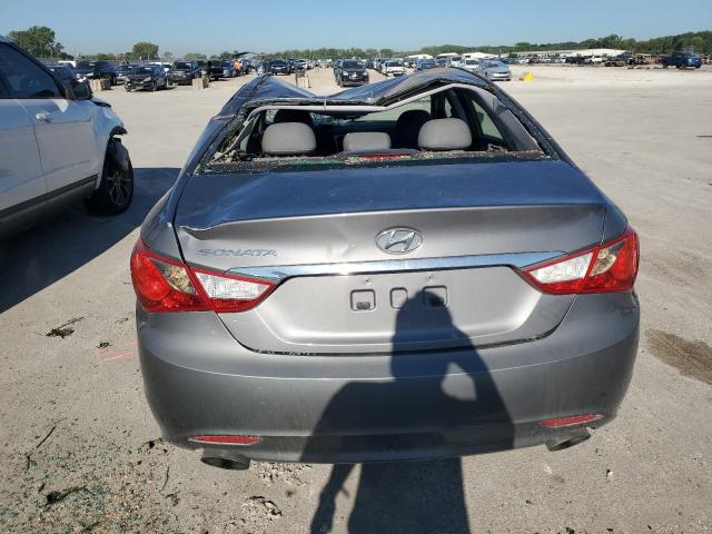 5NPEC4AC7CH389904 - 2012 HYUNDAI SONATA SE GRAY photo 6