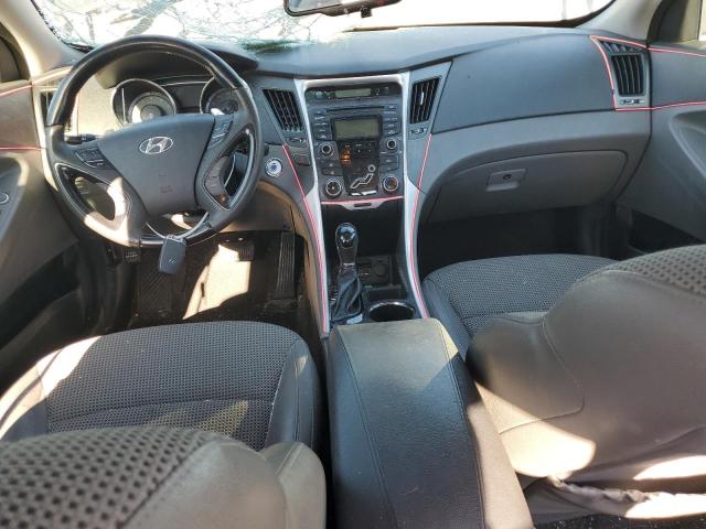 5NPEC4AC7CH389904 - 2012 HYUNDAI SONATA SE GRAY photo 8