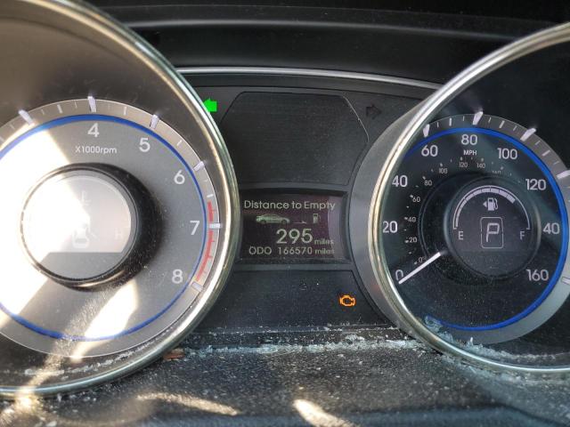 5NPEC4AC7CH389904 - 2012 HYUNDAI SONATA SE GRAY photo 9