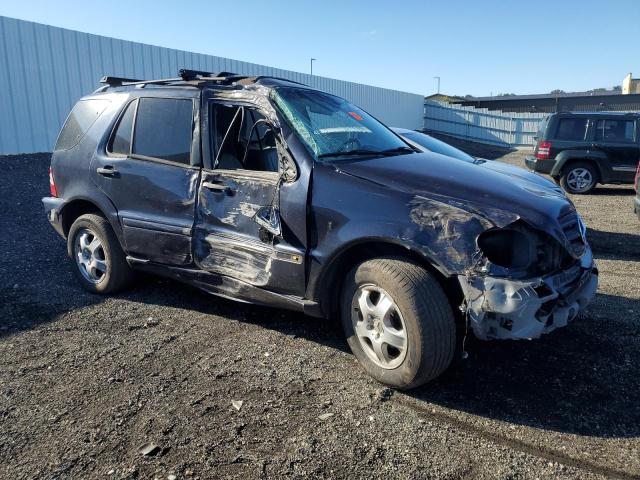 4JGAB54E12A322589 - 2002 MERCEDES-BENZ ML 320 BLUE photo 4