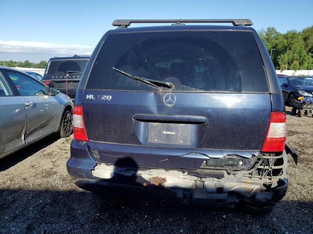 4JGAB54E12A322589 - 2002 MERCEDES-BENZ ML 320 BLUE photo 6