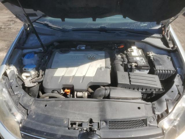 3VWPL7AJ0BM608166 - 2011 VOLKSWAGEN JETTA TDI SILVER photo 11