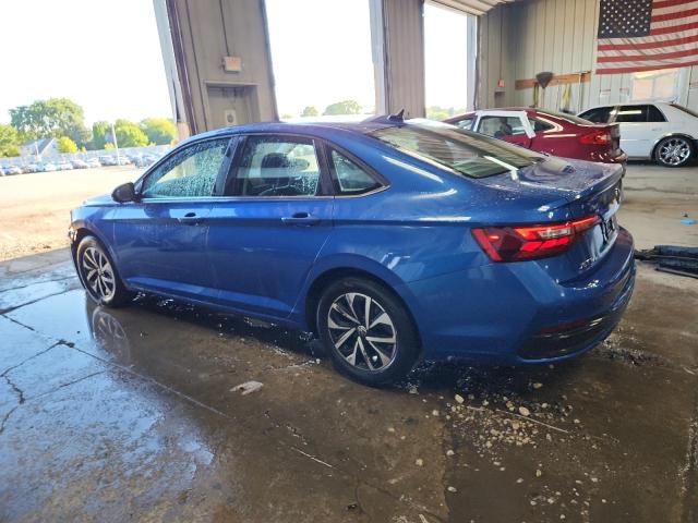 3VW5M7BU0RM089739 - 2024 VOLKSWAGEN JETTA S BLUE photo 2