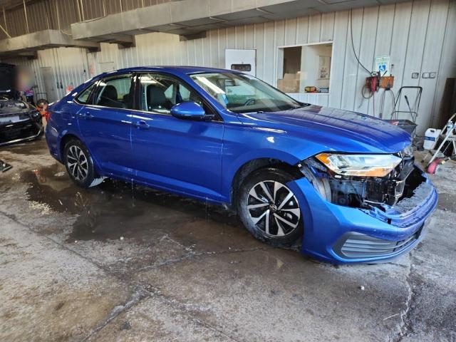 3VW5M7BU0RM089739 - 2024 VOLKSWAGEN JETTA S BLUE photo 4