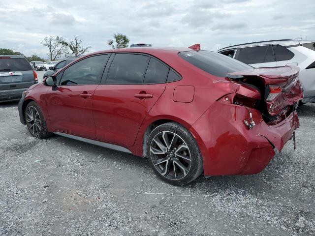JTDS4MCE1NJ086089 - 2022 TOYOTA COROLLA SE RED photo 2