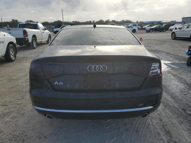 WAUAGAFD1DN007996 - 2013 AUDI A8 QUATTRO BLACK photo 6