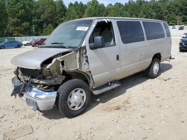 1FBSS31L73HA71607 - 2003 FORD ECONOLINE E350 SUPER DUTY WAGON SILVER photo 1