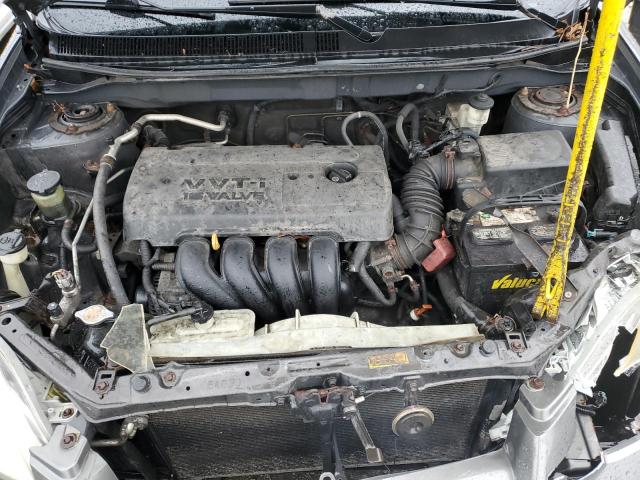 2T1KR32E47C659305 - 2007 TOYOTA COROLLA MA XR GRAY photo 11