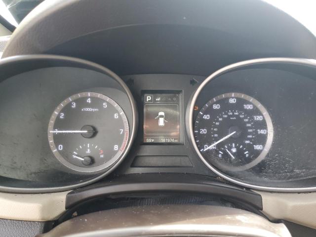 5XYZTDLB8JG546804 - 2018 HYUNDAI SANTA FE SPORT Azul foto 9