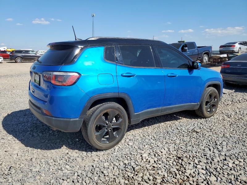 3C4NJCBB3KT743292 - 2019 JEEP COMPASS LATITUDE Көк фото 3