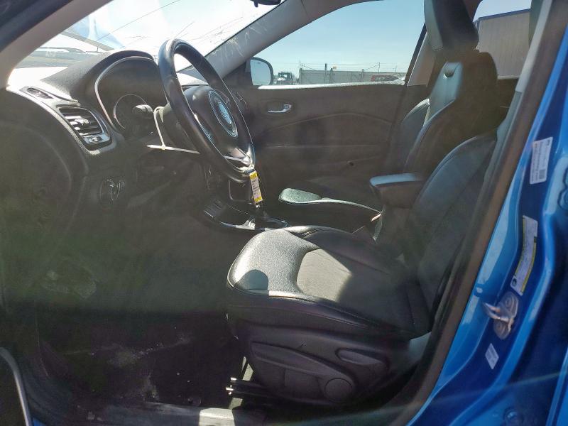 3C4NJCBB3KT743292 - 2019 JEEP COMPASS LATITUDE Көк фото 7