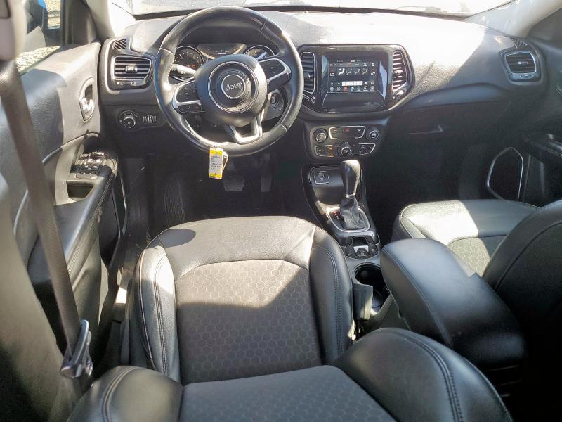 3C4NJCBB3KT743292 - 2019 JEEP COMPASS LATITUDE Көк фото 8