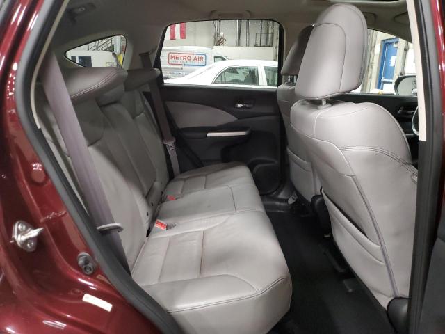 5J6RM4H9XFL087252 - 2015 HONDA CR-V TOURING BURGUNDY photo 11