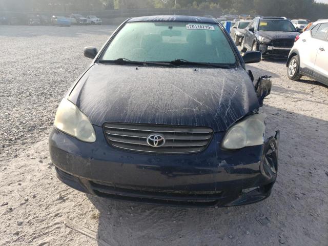 JTDBR32E240052583 - 2004 TOYOTA COROLLA CE BLUE photo 5