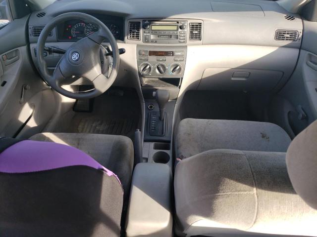 JTDBR32E240052583 - 2004 TOYOTA COROLLA CE BLUE photo 8