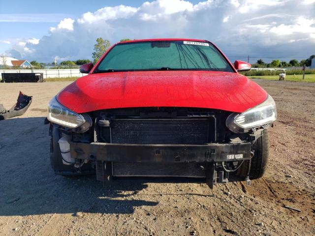 KMHTG6AFXKU016776 - 2019 HYUNDAI VELOSTER BASE Rouge photo 5