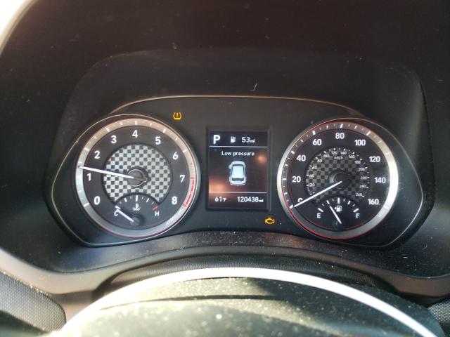 KMHTG6AFXKU016776 - 2019 HYUNDAI VELOSTER BASE Rouge photo 9