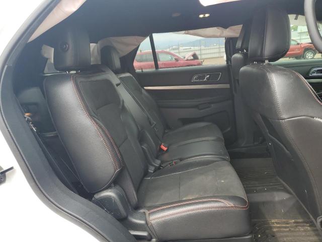 1FM5K7D80KGB07287 - 2019 FORD EXPLORER XLT WHITE photo 10