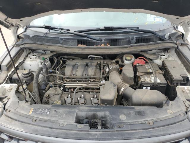 1FM5K7D80KGB07287 - 2019 FORD EXPLORER XLT WHITE photo 11