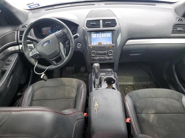 1FM5K7D80KGB07287 - 2019 FORD EXPLORER XLT WHITE photo 8