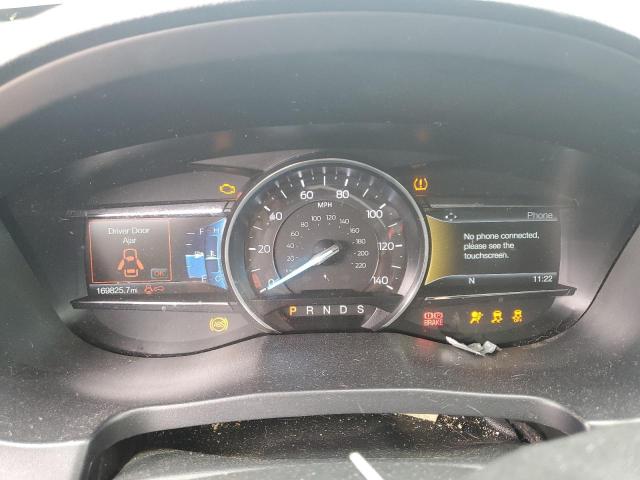 1FM5K7D80KGB07287 - 2019 FORD EXPLORER XLT WHITE photo 9