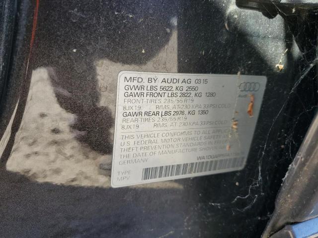 WA1DGAFP5FA116878 - 2015 AUDI Q5 PREMIUM PLUS BLACK photo 13