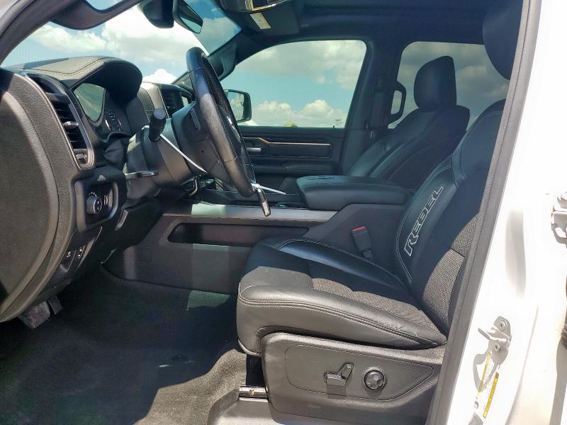 1C6SRFLM5LN364977 - 2020 RAM 1500 REBEL WHITE photo 7