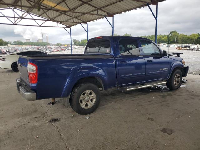 5TBET34136S519771 - 2006 TOYOTA TUNDRA DOUBLE CAB SR5 BLUE photo 3