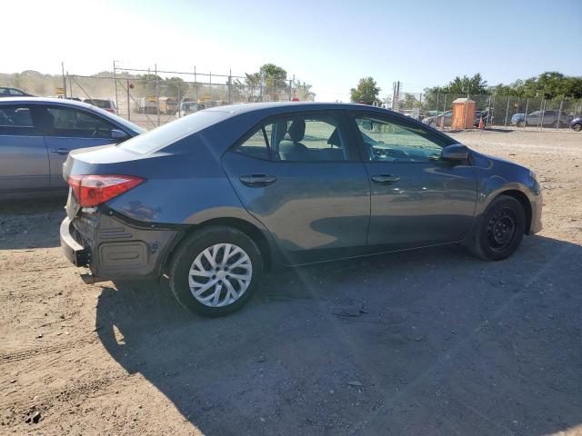 2T1BURHE7JC106356 - 2018 TOYOTA COROLLA L CHARCOAL photo 3