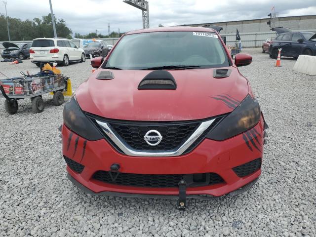 3N1AB7AP8JL630228 - 2018 NISSAN SENTRA S RED photo 5