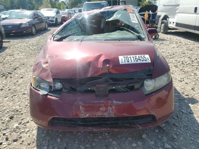 1HGFA15598L054829 - 2008 HONDA CIVIC LX 红色 照片 5