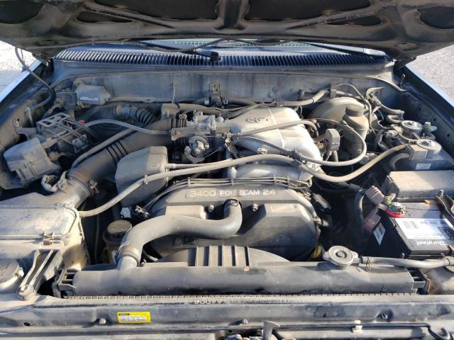 5TEWN72N61Z843635 - 2001 TOYOTA TACOMA XTRACAB BLACK photo 11