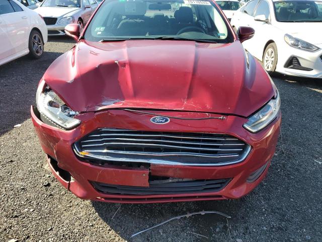 3FA6P0H73FR143160 - 2015 FORD FUSION SE RED photo 11