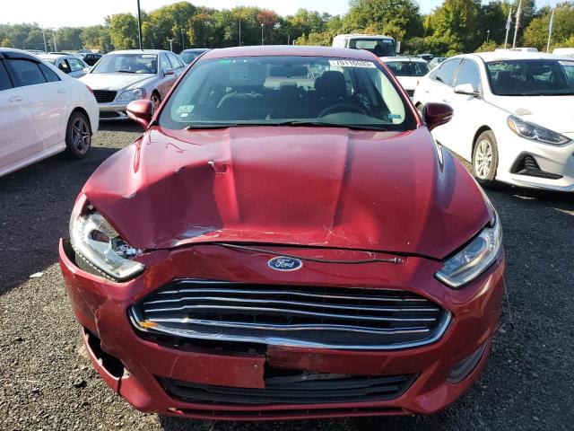 3FA6P0H73FR143160 - 2015 FORD FUSION SE RED photo 5