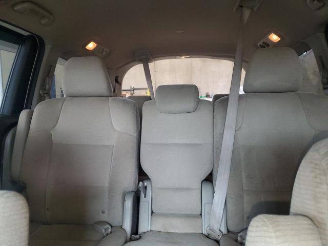 5FNRL5H48BB073799 - 2011 HONDA ODYSSEY EX WHITE photo 10