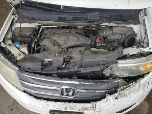 5FNRL5H48BB073799 - 2011 HONDA ODYSSEY EX WHITE photo 12