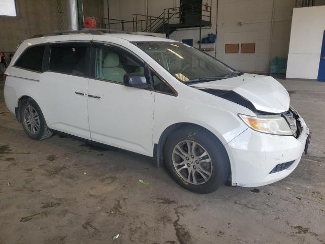 5FNRL5H48BB073799 - 2011 HONDA ODYSSEY EX WHITE photo 4