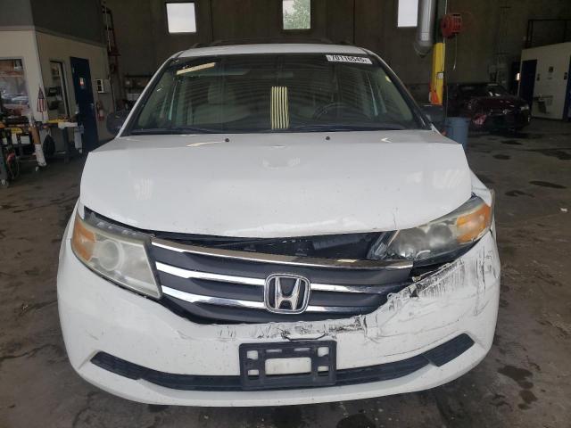 5FNRL5H48BB073799 - 2011 HONDA ODYSSEY EX WHITE photo 5