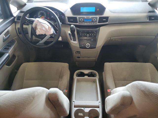 5FNRL5H48BB073799 - 2011 HONDA ODYSSEY EX WHITE photo 8