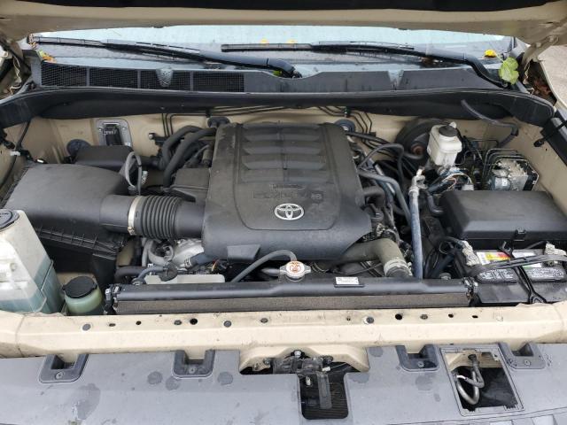 5TFUY5F15LX893768 - 2020 TOYOTA TUNDRA DOUBLE CAB SR/SR5 TAN photo 11