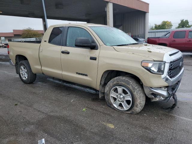 5TFUY5F15LX893768 - 2020 TOYOTA TUNDRA DOUBLE CAB SR/SR5 TAN photo 4