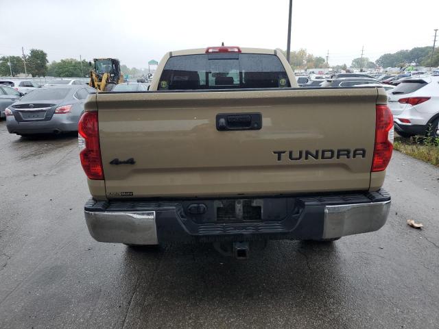 5TFUY5F15LX893768 - 2020 TOYOTA TUNDRA DOUBLE CAB SR/SR5 TAN photo 6