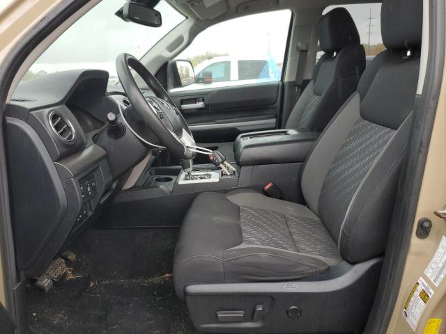 5TFUY5F15LX893768 - 2020 TOYOTA TUNDRA DOUBLE CAB SR/SR5 TAN photo 7