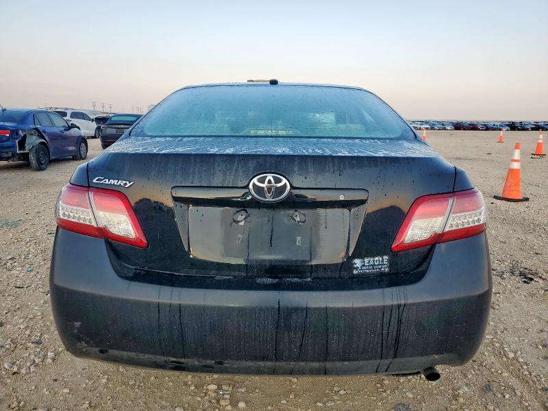 4T1BF3EK6BU129256 - 2011 TOYT CAMRY BASE BLACK photo 6