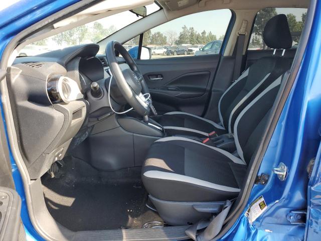 3N1CN8EV9LL817270 - 2020 NISSAN VERSA SV BLUE photo 7