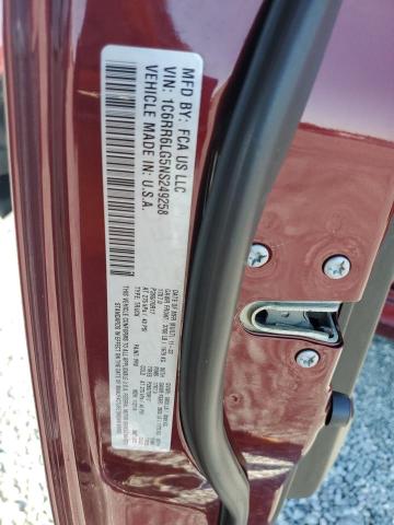 1C6RR6LG5NS249258 - 2022 RAM 1500 CLASSIC SLT Burdeos foto 13