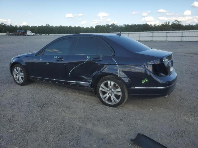 WDDGF8BB6AF447446 - 2010 MERCEDES-BENZ C 300 4MATIC BLUE photo 2