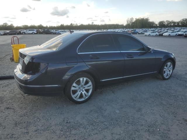 WDDGF8BB6AF447446 - 2010 MERCEDES-BENZ C 300 4MATIC BLUE photo 3
